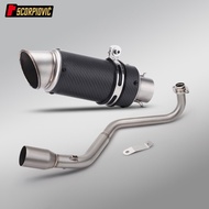 Motorcycle Full Exhaust System Modification with DB Killer MSX125 Header Suitable for GROM MSX125 MS