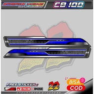 HONDA VARIATION STRIPING CB 100HONDA MOTORCYCLE STICKER LIST/ CB 100HONDA