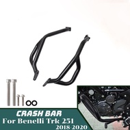 LJBKOALL TRK 251 BJ 250 Lower Engine Guard Bumper Crash Bar For Benelli Trk251 BJ250 2018-2020 Motorcycle Falling Protector Accessories