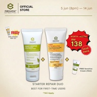 REMDII Starter Repair Duo 50ml x2 | Sensitive + Ultra Sensitive Cream | Krim Eksim Set Bayi Dewasa N