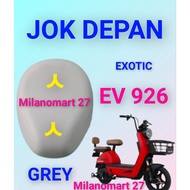 Aarna grey front saddle seat exotic ev 926 electric bike grey front saddle exotic ev 926 electric bi