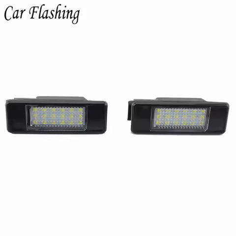 License Number lamp For Peugeot 106 1007 207 307 308 406 407 508 607 For citroen C2 C3 C4 C5 C6 C8 D