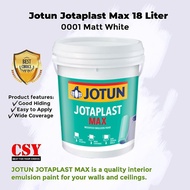 JOTUN Jotaplast Max Emulsion Paint White 0000 18 Liter Interior Emulsion Paint