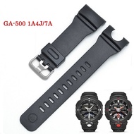 Silicone Watch Strap for GA-500 1A4J 7A GA 500 Watch Strap for Men Rubber Watch Band Women Wristband