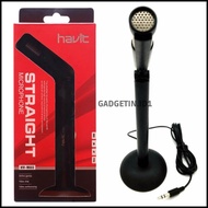 3.5mm Desktop Stand Havit Microphone M80/Mic Havit Stand For Gadgetin.id1