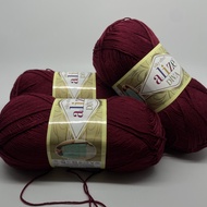 26 warna Benang Rajut Alize Diva Akrilik Premium Seperti Sutra Impor Lembut & Halus 100 gr 350 meter