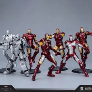 Fondjoy Marvel Iron Man 1/12 Scale Assembly Model Kit Action Figure Mark Mk1 MK2 MK3 MK4 Mk5 Mk6 Mk7