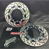 Disc 8.1 Front NMax 260mm Vietnam 6171-N231 CNC Carved Floating Stainless Steel Button Round FRONT N