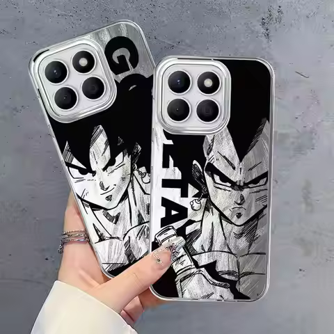 Dragon Ball Goku VS Vegeta Soft Shell Phone Case for Honor 200 Pro X7b X8c X8b X9a X8a 200 400 Lite