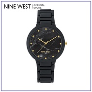 Nine West Rubberized Metal Watch NW2274MABK
