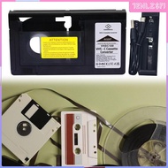 [Acituna] Vhs-c to VHS Cassette Adapter VHS Tapes Vcr Player Store Cassette Converter