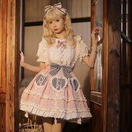 Dorothy lolita Skirt Original Daily Cute Skirt Short Skirt lolita sk Strap Skirt lo Skirt