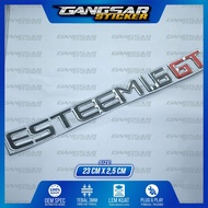 emblem timbul suzuki esteem 1.3 / emblem timbul suzuki esteem 1.6 gt / emblem bagasi suzuki esteem