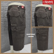 PROMO COD !! CARDINAL 7/8 (di bawah lutut) celana pendek cargo pria / CELANA 7/8 CARDINAL / CELANA 7
