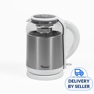 Toyomi 1.8L Electric Glass Kettle with SS Tea Infuser WK 3362