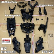 Yamaha Y15 V2 Inner Y15 Y15Z Y15ZR (V2) Inner Cover PP Set Inner Cover Set Dada 100% Ori Original HL