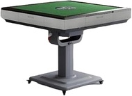 QX Automatic Mahjong Table/QX Ultra Slim Foldable - Grey + Green Top,[Mint + Pink]