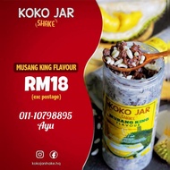 Koko Jar Shake Musang King Flavour