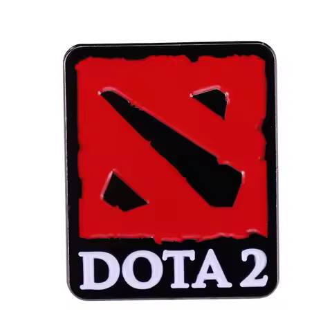 DOTA 2 game logo brooch game lovers accessories show your love for Dota 2