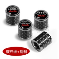 Suitable for Audi Decoration A4L A6L A3 Q3Q2L Car Tire Valve Cap Modified Metal Valve Cover