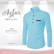azfar men kurta high quality como crepe