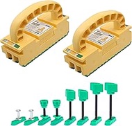 MICROJIG Grr-ripper 2GO 3D Pushblock (Double Pack) and Matchfit Variety Dovetail Hardware for Table 