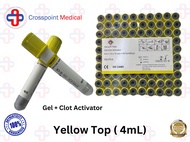 Crosspoint Blood Collection Vacutainer Tubes (Plain Edta Sodium Heparin)