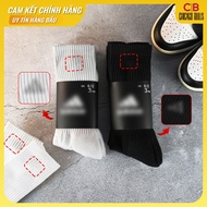 (Genuine - Chicago Bulls) Thick Stretch Sports High Collar 3-Stripes Socks