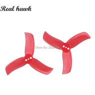3 holes 5 colors Gemfan 2040 2.0x4.0 FPV PC 3 propeller Prop Blade CW CCW shaft through the machine 