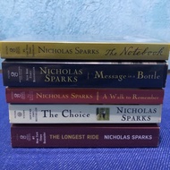 [BOOKSALE] PRELOVED SET/BUNDLE Nicholas Sparks collection