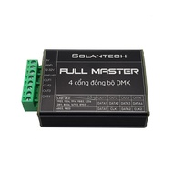 Full master circuit with 4 synchronous ports dmx Solantech