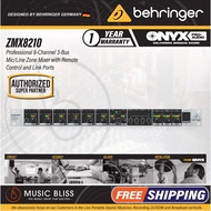 Behringer Ultrazone ZMX8210 V2 Rackmount Zone Mixer (ZMX-8210V2 / ZMX8210V2)
