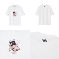 Áo thun Form rộng NOAM Gamez 100% Cotton 280GSM - Màu Đen/ Trắng