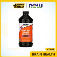 Now Foods, Sunflower Liquid Lecithin, Decrease cholesterol levels, Improved digestive health, Better brain function 473m
