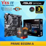 AMD RYZEN 5 5500 SOCKET AM4 PROCESSOR + ASUS MOTHERBOARD