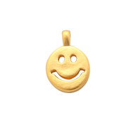 Taka Jewellery 999 Pure Gold Smiling Face Pendant
