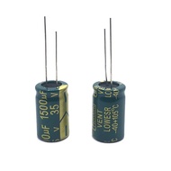 35v1500uf High Frequency Low ESR Aluminum Capacitor 1500uf35v 35v1500MF 35v 1500uf 13x21mm 2200uf 33