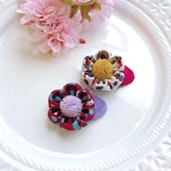 個性小花日式日本和風花嬰兒BB夾寶寶夾髮夾頭飾