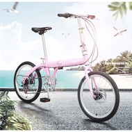 Forever Brand 16 Inch Lady Folding foldable Bicycle light Shimano 6 Speed Small Lightweight Adult Foldable Bike
