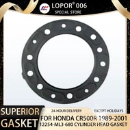 Motorcycle Engine Cylinder Head Seal Gasket  For Honda CR500R 1989-2001 CR500 R CR 500 12254-ML3-680
