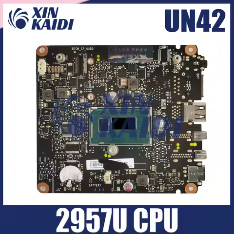 For ASUS MINI VIVO PC UN62 Computer Motherboard UN42 with 2957U CPU Laptop Mainboard Fully 100% Test