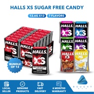 [Bundle of 12] Halls XS Sugar Free Candy 12.6g x12 - Limited Edition Spiderman, Refreshing Flavor