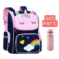 Unicorn RAINBOW School BackPack UNICORN RAINBOW School Girl Bag RAINBOW Sky Cloud School BackPack