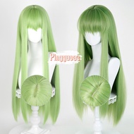 Code Geass Fate/Grand Order CC Enkidu Cosplay Wig 80cm Long Green Women Wigs Anime Heat Resistant Sy