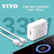 ♟ORIGINAL Vivo Fast Charger 33W 9v/2.4A charger for type c Android Universal