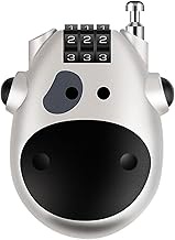 3 Digit Code Combination Password Lock, Retractable Coded Lock,Resettable Zinc Alloy Combination Sui