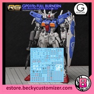 G-Rework [RG] GUNDAM GP01Fb FULL BURNERN (Water Decal)