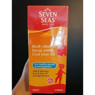 🇸🇬Seven Seas  | Multi-vitamin Syrup with Cod Liver Oil |500ml