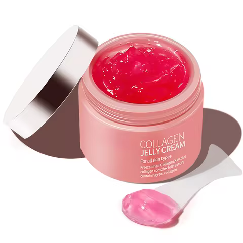 2025 New Collagen Jelly Cream Niacinamide Hydrolyzed Whitening Brightening Moisturizer Collagen Kore