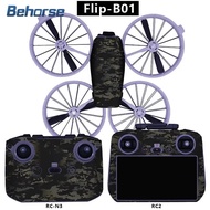 Sticker For DJI Flip Full Coverage Sticker Waterproof Portective Flim Anti-Scratch PVC Camera Decals